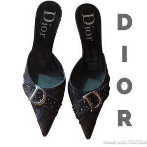 SOLD Beautiful Dior Kitten Heels Size 38.5